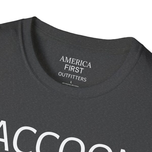 Amusing "Raccoon Etiquette Coach" Unisex T-Shirt! - Image 11