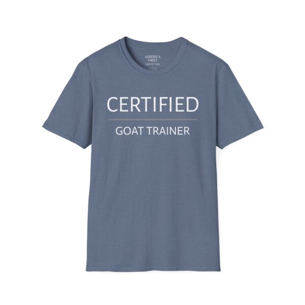 Hilarious "Certified Goat Trainer" Unisex T-shirt! - Image 13