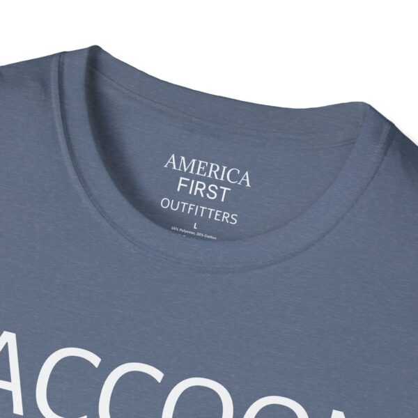 Amusing "Raccoon Etiquette Coach" Unisex T-Shirt! - Image 15