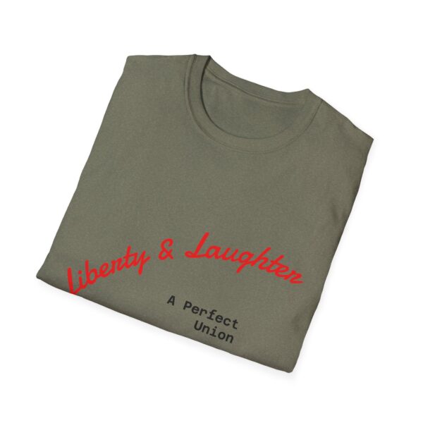 Liberty & Laughter Unisex Tee, Fourth of July Outfit, Summer Casual Wear, Unisex Softstyle Shirt, Celebration Top - Image 16