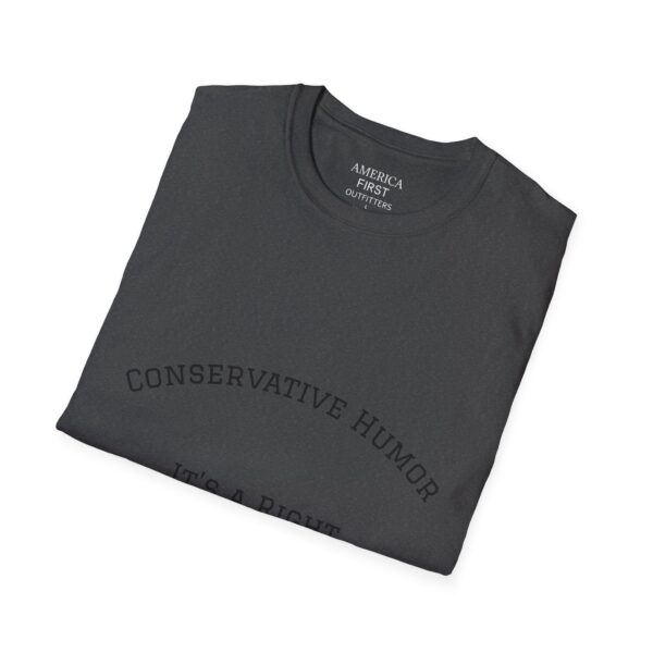 Conservative Humor Unisex Softstyle T-Shirt | Funny Graphic Tee, Political Humor Shirt, Conversational Wear, Gift Idea for Events - Image 12