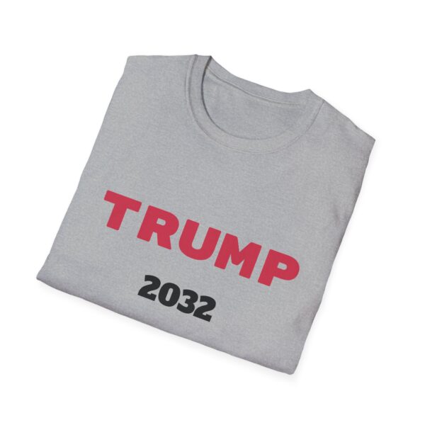 Trump 2032 Unisex Softstyle T-Shirt - Election Tee, Political Apparel, Casual Wear, Gift Idea, Rally Shirt - Image 12