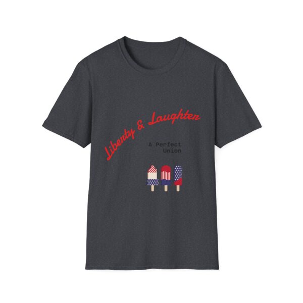Liberty & Laughter Unisex Tee, Fourth of July Outfit, Summer Casual Wear, Unisex Softstyle Shirt, Celebration Top - Image 33