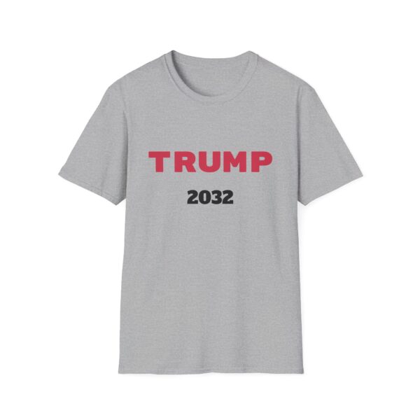 Trump 2032 Unisex Softstyle T-Shirt - Election Tee, Political Apparel, Casual Wear, Gift Idea, Rally Shirt - Image 9