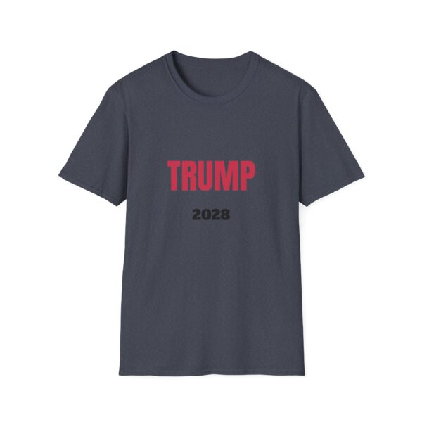 Trump 2028 Unisex Softstyle T-Shirt, Political Tee, Election Apparel, Casual Wear, Gift for Supporters, Funny Statement Shirt - Image 25