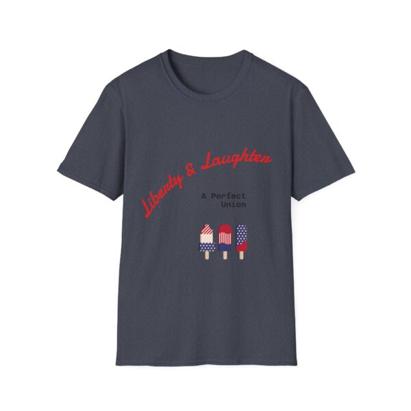 Liberty & Laughter Unisex Tee, Fourth of July Outfit, Summer Casual Wear, Unisex Softstyle Shirt, Celebration Top - Image 37