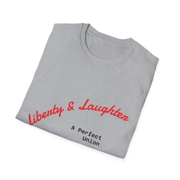 Liberty & Laughter Unisex Tee, Fourth of July Outfit, Summer Casual Wear, Unisex Softstyle Shirt, Celebration Top - Image 12
