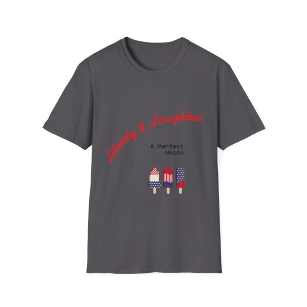 Liberty & Laughter Unisex Tee, Fourth of July Outfit, Summer Casual Wear, Unisex Softstyle Shirt, Celebration Top - Image 29