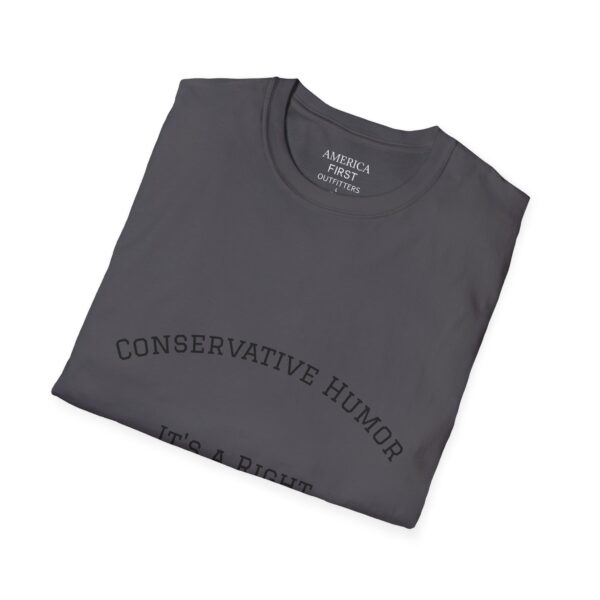 Conservative Humor Unisex Softstyle T-Shirt | Funny Graphic Tee, Political Humor Shirt, Conversational Wear, Gift Idea for Events - Image 20