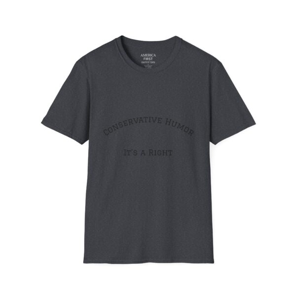 Conservative Humor Unisex Softstyle T-Shirt | Funny Graphic Tee, Political Humor Shirt, Conversational Wear, Gift Idea for Events - Image 21