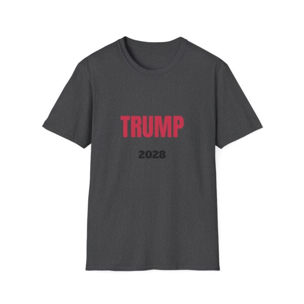 Trump 2028 Unisex Softstyle T-Shirt, Political Tee, Election Apparel, Casual Wear, Gift for Supporters, Funny Statement Shirt - Image 9