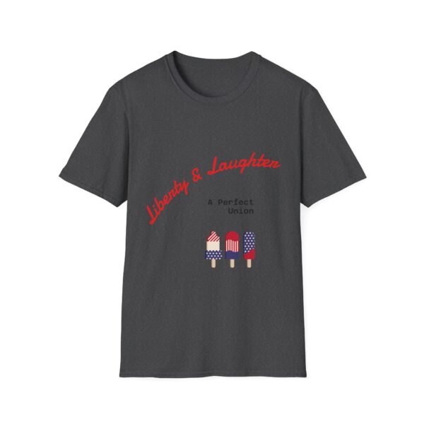 Liberty & Laughter Unisex Tee, Fourth of July Outfit, Summer Casual Wear, Unisex Softstyle Shirt, Celebration Top - Image 21