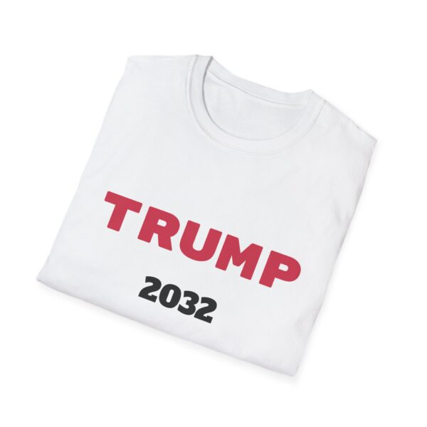 Trump 2032 Unisex Softstyle T-Shirt - Election Tee, Political Apparel, Casual Wear, Gift Idea, Rally Shirt - Image 4