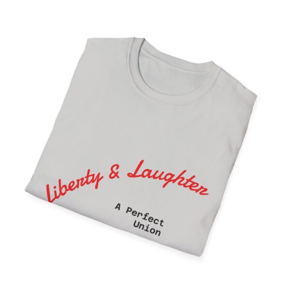 Liberty & Laughter Unisex Tee, Fourth of July Outfit, Summer Casual Wear, Unisex Softstyle Shirt, Celebration Top - Image 8