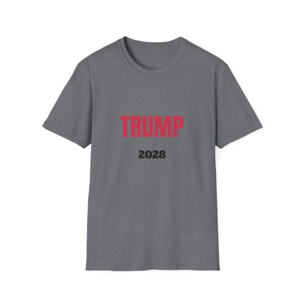 Trump 2028 Unisex Softstyle T-Shirt, Political Tee, Election Apparel, Casual Wear, Gift for Supporters, Funny Statement Shirt - Image 5